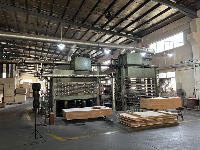 Dongguan Lingfeng Wood Industry Co., Ltd. linha de produção do fabricante
