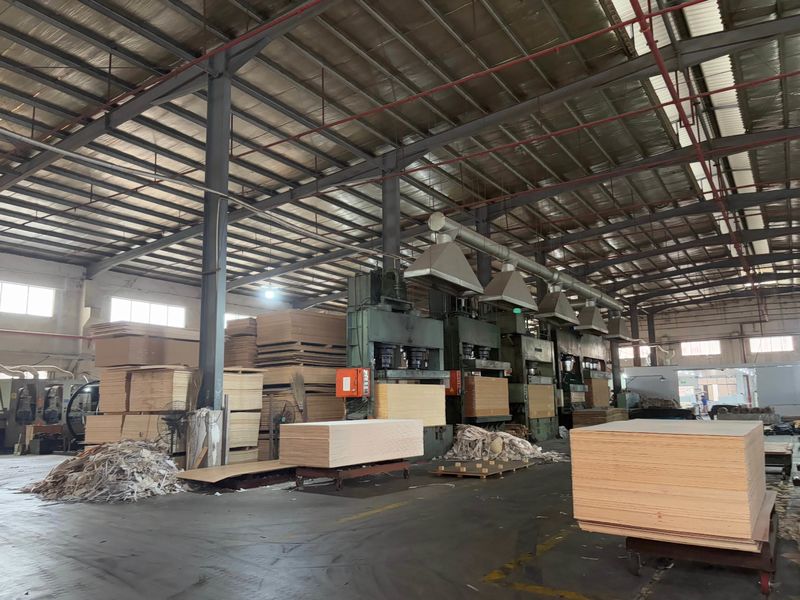 Dongguan Lingfeng Wood Industry Co., Ltd. linha de produção do fabricante
