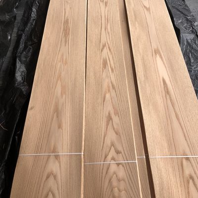 Vendas em fábrica de chapas de carvalho vermelho natural 0,3 mm0,5 mm1 mm Móveis, portas de armários, paredes, chapas de madeira decorativas