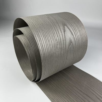 Folheado de madeira cinza reciclada à prova de calor, Folhas de folheado colorido multiuso