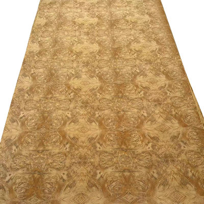 Golden Madrone Burl Veneer 4 * 8 Feet High End Gold Madrone Burl Veneer Furniture Wall Panels Door Wood Veneer