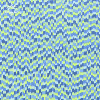Camouflagem de Veneer de Engenharia As penas azuis do pavão Cor 0,4 mm
